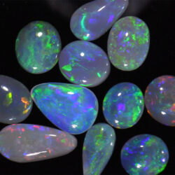 Lightning Ridge Wholesale Opal Parcel 11 Piece 9.8 ctw