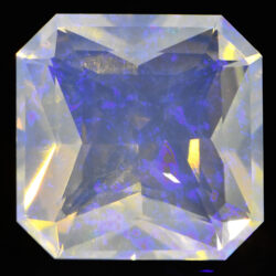 3.91ct Natural Faceted Crystal Opal